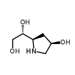 CAS 登录号：714908-75-5， (1R)-1-[(2R,4R)-4-羟基-2-吡咯烷基]-1,2-乙二醇