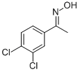 structure of CAS# 71516-68-2, 1-(3,4-Dichlorophenyl)-Ethanone Oxime;1-(3,4-DICHLOROPHENYL)ETHAN-1-ONE OXIME;3'',4''-DICHLOROACETOPHENONE OXIME