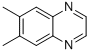 structure of CAS# 7153-23-3, 6,7-Dimethyl-Quinoxaline;Inchi=1/C10h10n2/C1-7-5-9-10(6-8(7)2)12-4-3-11-9/H3-6H,1-2H;Zinc01691307;Nsc62693