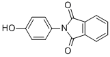 structure of CAS# 7154-85-0, N-(4-Hydroxyphenyl)Phthalimide;2-(4-Hydroxyphenyl)Isoindoline-1,3-Dione;2-(4-Hydroxyphenyl)Isoindoline-1,3-Quinone;Nsc73844