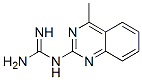 structure of CAS# 716-11-0, N-(4-Methylquinazolin-2-Yl)Guanidine;2-(4-Methyl-2-Quinazolinyl)Guanidine;St002653;Timtec1_000349