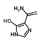 CAS 登录号：71644-33-2， 4-羟基-1H-咪唑-5-硫代甲酰胺