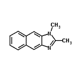 CAS 登录号：71675-75-7， 1,2-二甲基-1H-萘并[2,3-d]咪唑