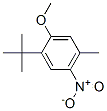 CAS#: 71850-79-8， 1-Tert-Butyl-2-Methoxy-4-Methyl-5-Nitrobenzene