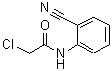 结构式 CAS# 71993-21-0, 2-氯-N-(2-氰基苯基)乙酰胺