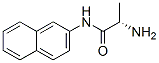 结构式 CAS# 720-82-1, (2S)-2-氨基-N-2-萘基-丙酰胺