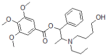 CAS#: 72017-45-9， [2-(4-Hydroxybutyl-Propylamino)-1-Phenylpropyl] 3,4,5-Trimethoxybenzoate