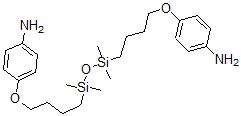 CAS#: 72066-92-3， 4,4'-[(1,1,3,3-Tetramethyl-1,3-Propanedisiloxanediyl)Bis(4,1-Butanediyloxy)]Bis(Benzenamine)