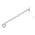 CAS#: 72089-09-9， Sodium 18-phenyloctadecanoate
