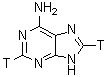 CAS#: 72093-28-8， (2,8-<sup>3</sup>H<sub>2</sub>)-9H-Purin-6-amine