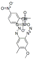 CAS#: 72152-44-4， 5-Methoxy-4-Methyl-2-(2-Methylsulfonyl-4-Nitrophenyl)Diazenylbenzenediazonium Sulfate