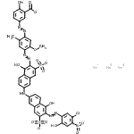 CAS#: 72152-64-8， Trisodium 5-[(4-{[6-({6-[(5-chloro-2-hydroxy-4-nitrophenyl)diazenyl]-5-hydroxy-7-sulfonato-2-naphthyl}amino)-1-hydroxy-3-sulfonato-2-naphthyl]diazenyl}-5-methoxy-2-methylphenyl)diazenyl]-2-hydroxybenzoate