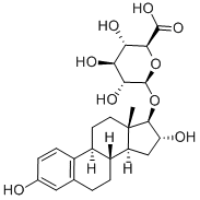CAS#: 7219-89-8， 1,3,5[10]-Estratriene-3,16alpha,17beta-Trihydroxy 17-Glucuronide