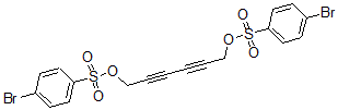 CAS#: 7239-48-7， 6-(4-bromophenyl)sulfonyloxyhexa-2,4-diynyl 4-bromobenzenesulfonate