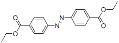 structure of CAS# 7250-68-2, 4,4'-Azobis-Benzoic Acid Diethyl Ester;Ethyl 4-(4-Ethoxycarbonylphenyl)Azobenzoate;4-(4-Ethoxycarbonylphenyl)Azobenzoic Acid Ethyl Ester;4-(4-Carbethoxyphenyl)Azobenzoic Acid Ethyl Ester