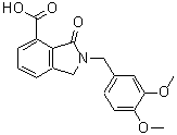 CAS#: 728024-39-3， 2-(3,4-Dimethoxybenzyl)-3-oxo-4-isoindolinecarboxylic acid