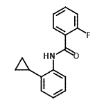 CAS#: 728030-86-2， N-(2-Cyclopropylphenyl)-2-fluorobenzamide