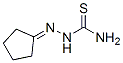 structure of CAS# 7283-39-8, 1-Cyclopentylidenethiosemicarbazide;Cyclopentanone, Thiosemicarbazone;Hydrazinecarbothioamide, 2-Cyclopentylidene-;Nsc8269