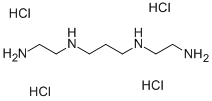 结构式 CAS# 73082-39-0, N,N'-二(2-氨基乙基)-1,3-丙烷二胺四盐酸盐