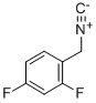 structure of CAS# 730964-55-3, 2,4-Difluorobenzylisocyanide;2,4-DIFLUOROBENZYLISOCYANIDE