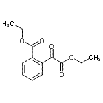 structure of CAS# 732249-79-5, Ethyl 2-[ethoxy(oxo)acetyl]benzoate;Ethyl 2-carboethoxybenzoylformate;MFCD01319609