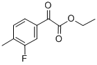 结构式 CAS# 732251-65-9, 3-氟-4-甲基苯甲酰甲酸乙酯