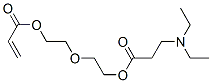 CAS 登录号：73287-52-2， 2-[2-(3-二乙基氨基丙酰氧基)乙氧基]乙基丙-2-烯酸酯