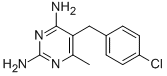 CAS#: 7331-23-9， 5-((4-Chlorophenyl)Methyl)-6-Methyl-2,4-Pyrimidinediamine 