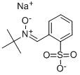 结构式 CAS# 73475-11-3, 2-[(Z)-(氧代-仲丁基铵亚基)甲基]苯磺酸钠