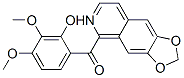 CAS#: 73609-04-8， [1,3]Dioxolo[4,5-g]Isoquinolin-5-Yl-(2-Hydroxy-3,4-Dimethoxyphenyl)Methanone