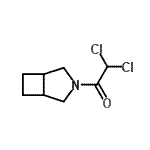 CAS 登录号：73640-57-0， 1-(3-氮杂双环[3.2.0]庚-3-基)-2,2-二氯乙酮