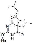 CAS#: 73664-49-0， Sodium 5-[1-(2-Methylpropylsulfanyl)Ethyl]-4,6-Dioxo-5-Propyl-1H-Pyrimidin-2-Olate
