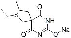CAS#: 73681-07-9， Sodium 5-(Ethylsulfanylmethyl)-5-Propylpyrimidin-3H-2,4,6-Trione