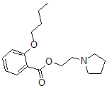 CAS#: 73713-57-2， 2-Pyrrolidin-1-Ylethyl 2-Butoxybenzoate