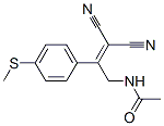 CAS#: 73791-07-8， N-[3,3-Dicyano-2-(4-Methylsulfanylphenyl)Prop-2-Enyl]Acetamide