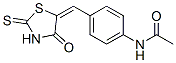 CAS#: 73855-55-7， N-[4-[(E)-(4-Oxo-2-Sulfanylidene-1,3-Thiazolidin-5-Ylidene)Methyl]Phenyl]Acetamide