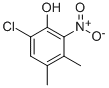 structure of CAS# 74098-29-6, 6-Chloro-3,4-Dimethyl-2-Nitrophenol;3-Chloro-5,6-Dimethyl-2-Hydroxynitrobenzene;6-CHLORO-3,4-DIMETHYL-2-NITROPHENOL