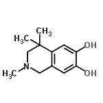 CAS#: 742005-52-3， 2,4,4-Trimethyl-1,2,3,4-tetrahydro-6,7-isoquinolinediol