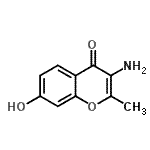 CAS#: 742008-52-2， 3-Amino-7-hydroxy-2-methyl-4H-chromen-4-one