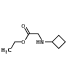 CAS 登录号：742015-31-2， 乙基N-环丁基甘氨酸酯