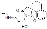 CAS#: 74246-77-8， 1'-(3-Ethylaminopropyl)Spiro[2,3-Dihydro-1H-Naphthalene-4,3'-Pyrrolidine]-2',5'-Dione Hydrochloride