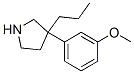 CAS#: 74332-81-3， 3-(3-Methoxyphenyl)-3-Propylpyrrolidine