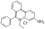 CAS#: 74444-52-3， 5-Ethyl-6-Phenylphenanthridin-5-Ium-3-Amine Chloride