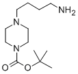 结构式 CAS# 745048-07-1, 1-叔丁氧羰基-4-(4-氨基丁基)哌嗪