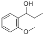 structure of CAS# 7452-01-9, 1-(2-Methoxyphenyl)-1-Propanol;Benzenemethanol, Alpha-Ethyl-2-Methoxy-;Alpha-Ethyl-O-Methoxybenzyl Alcohol