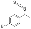 结构式 CAS# 745784-01-4, (R)-(+)-1-(4-溴苯基)乙基异硫氰酸酯
