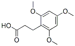 structure of CAS# 74737-05-6, 3-(2,4,6-Trimethoxyphenyl)Propanoic Acid;3-(2,4,6-Trimethoxyphenyl)Propionic Acid