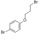 structure of CAS# 7497-87-2, 1-Bromo-4-(3-Bromopropoxy)-Benzene;Nsc406842;Zinc01599501