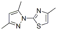 CAS#: 75007-32-8， 3,5-Dimethyl-1-(4-Methyl-1,3-Thiazol-2-Yl)Pyrazole