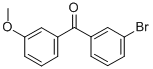 structure of CAS# 750633-66-0, 3-Bromo-3'-Methoxybenzophenone;3-BROMO-3'-METHOXYBENZOPHENONE